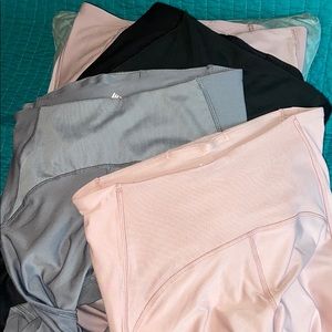 RBX Tummy Control Capri Workout Leggings